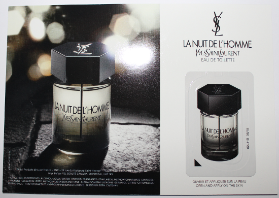 YSL La Nuit de l`Homme