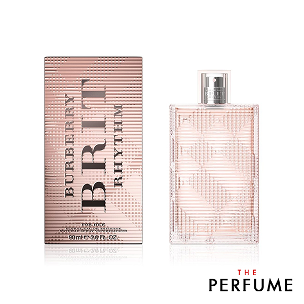 Nước hoa Burberry Brit Rhythm Floral EDT Màu Hồng 