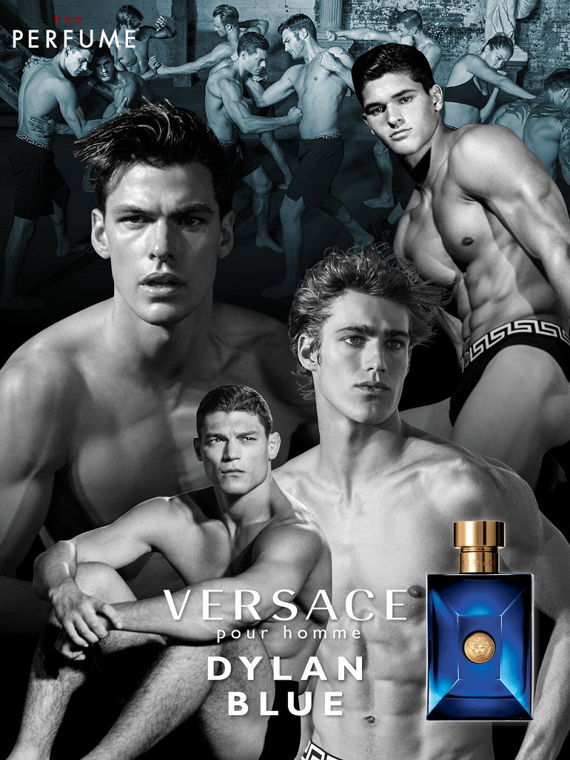 Nước hoa Versace Pour Homme Dylan Blue Eau De Toillet Màu Xanh